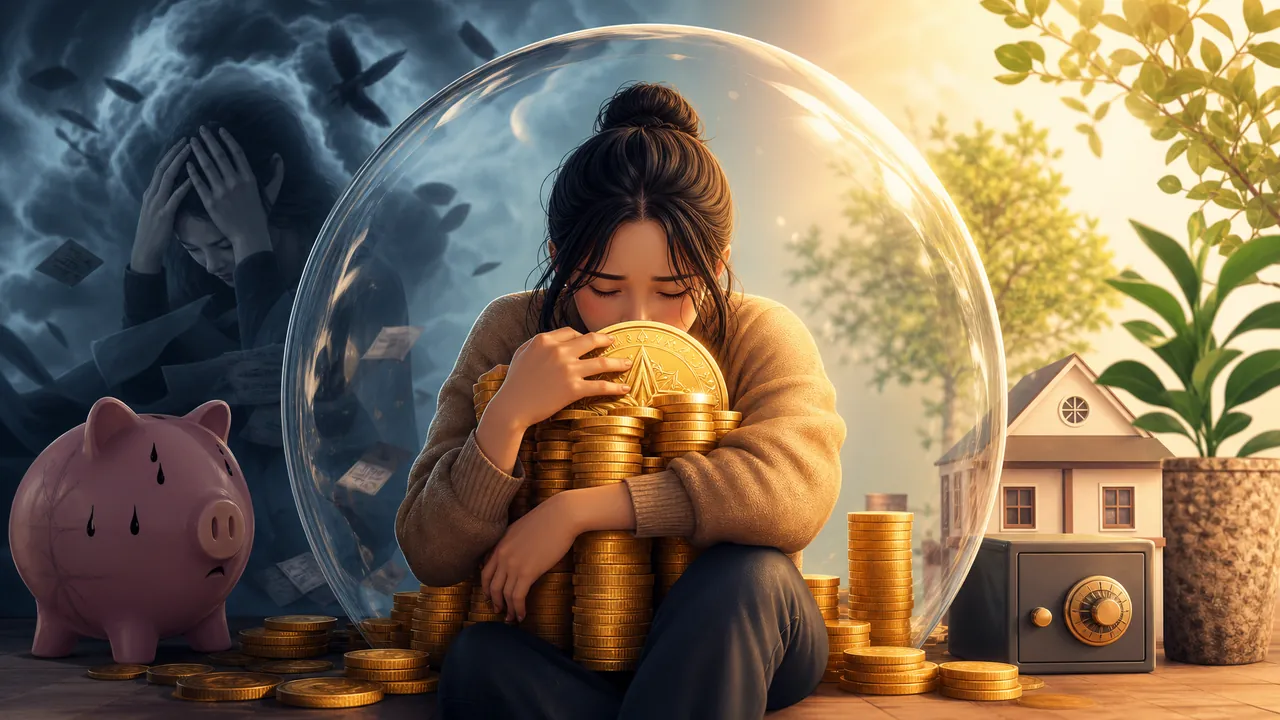錢幣四塔羅財運：存錢焦慮與安全感
