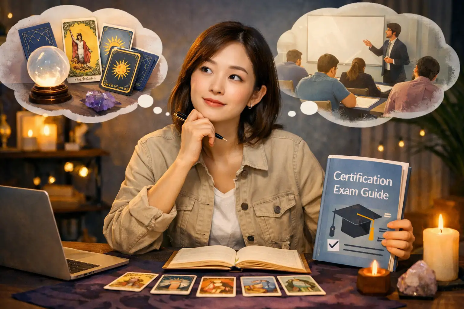 塔羅牌占卜師證照怎麼考？入門方向與常見迷思
