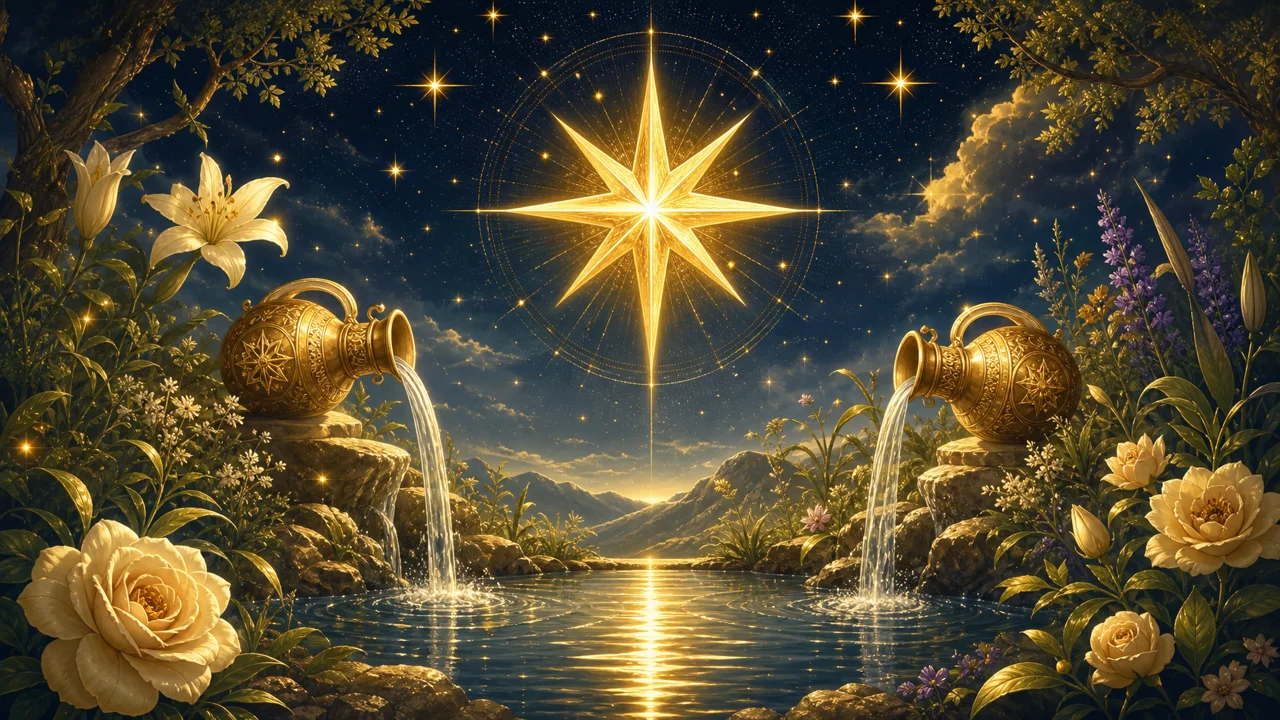 星星牌完整解讀：希望與療癒的塔羅象徵：實戰教學