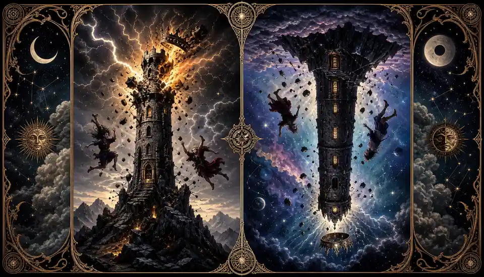 【高塔正位 | 高塔逆位】The Tower 牌面常見問題大全