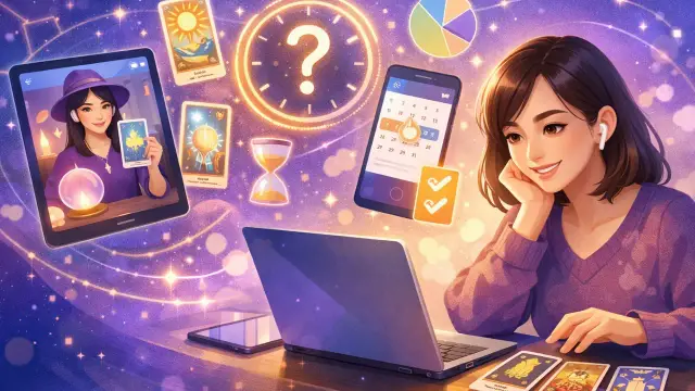 線上占卜多久算一次比較好？頻率怎麼抓才不會越算越亂