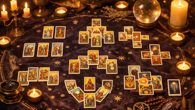 自學塔羅必知牌陣：十個好用牌陣