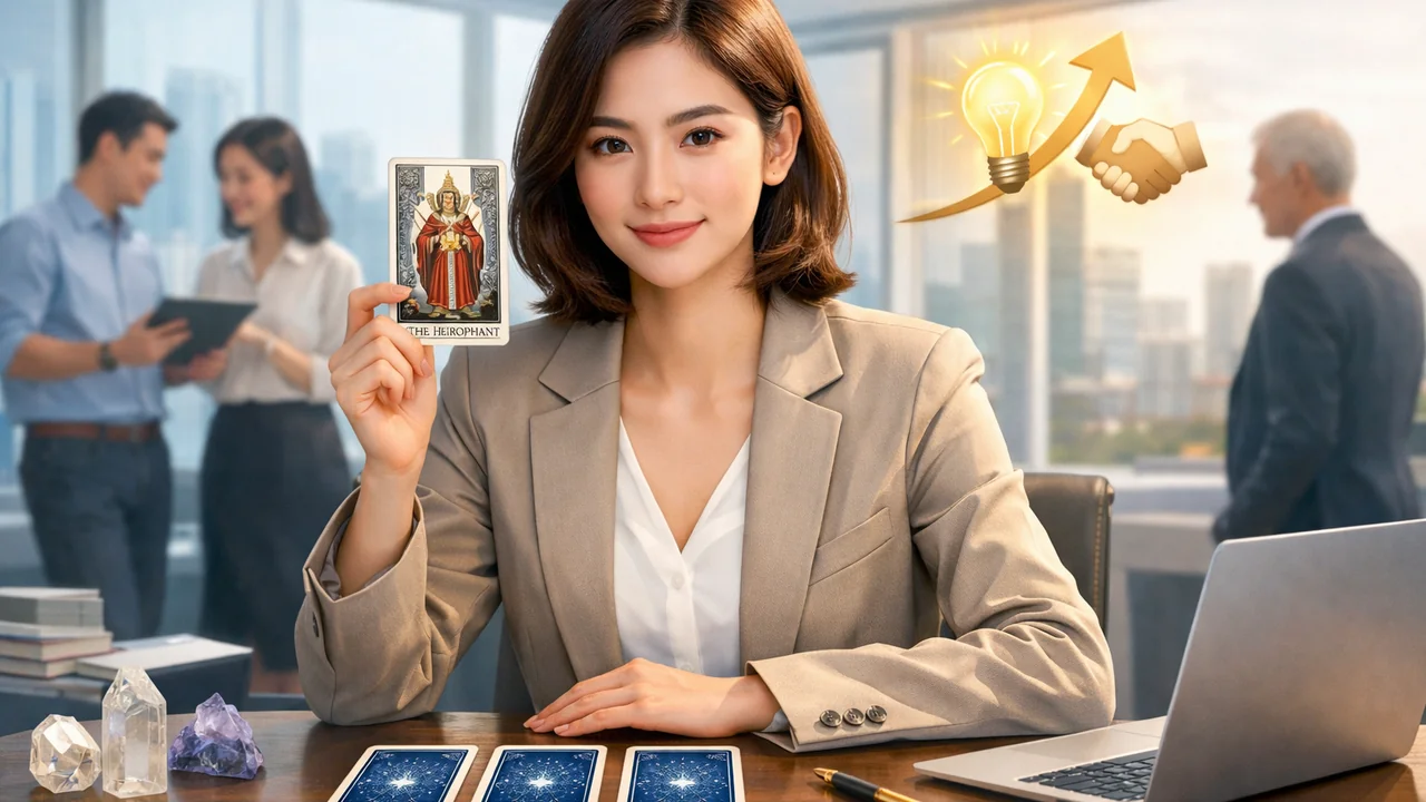 職場貴人在哪裡？用塔羅看事業關鍵轉機